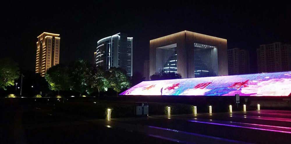 江苏东台市夜景亮化