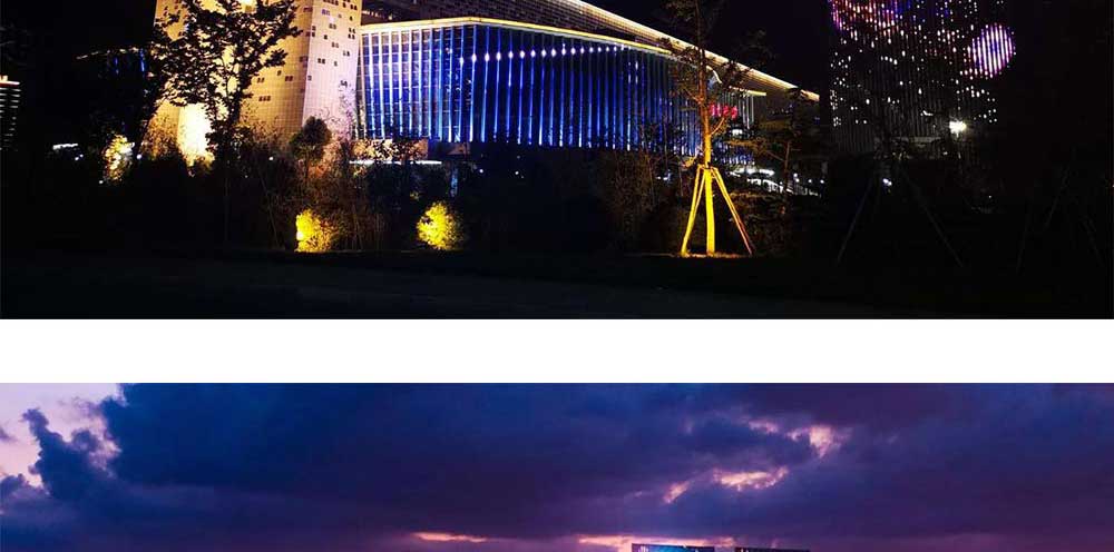 江苏东台市夜景亮化