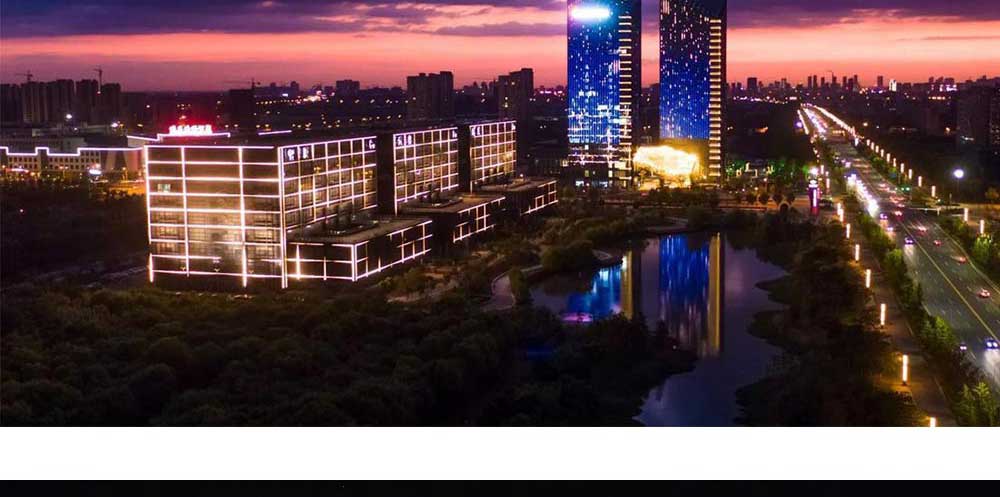 江苏东台市夜景亮化