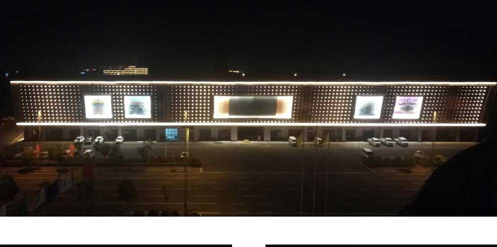 江苏东台市夜景亮化